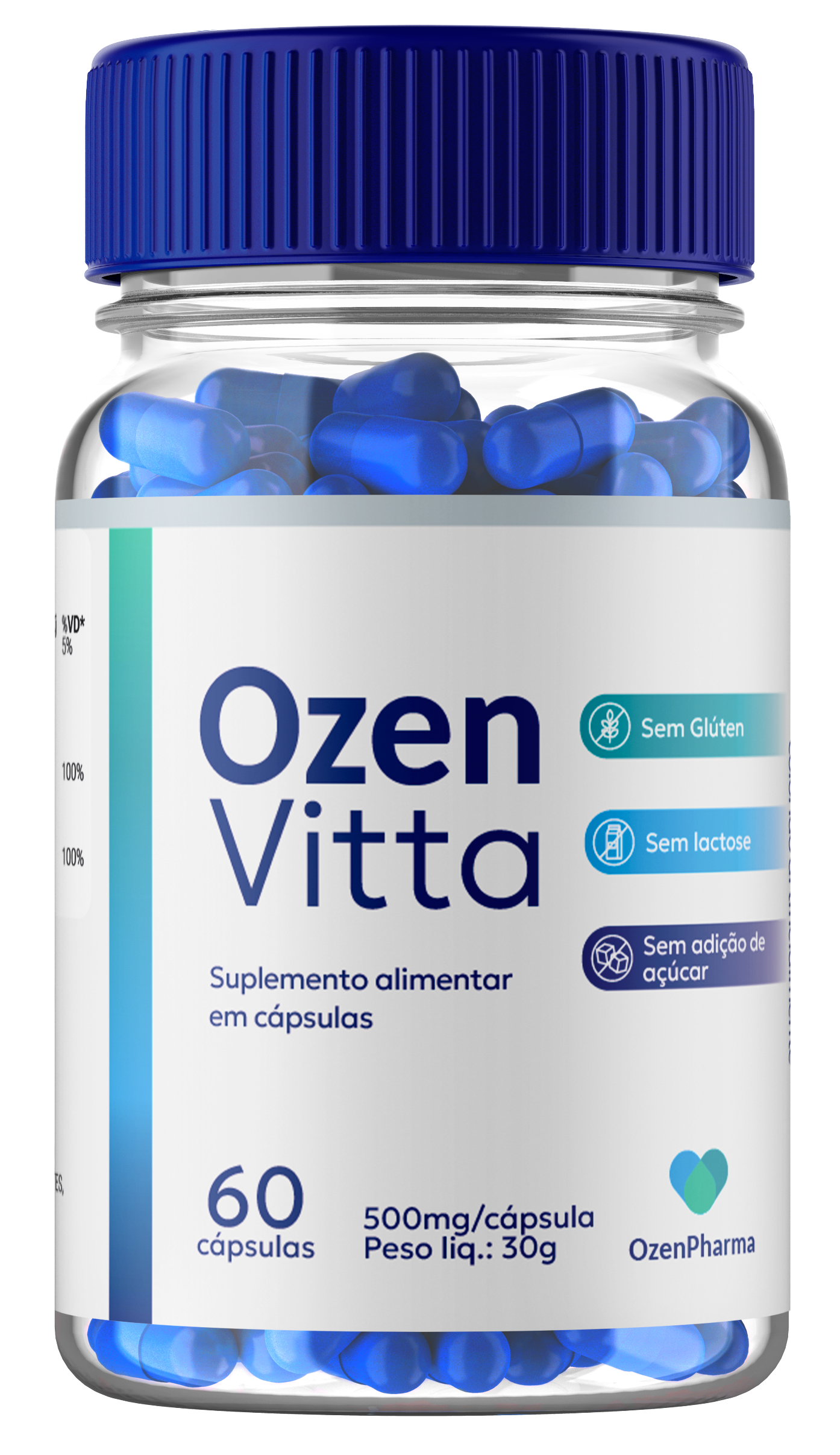 Frasco Ozenvitta Suplemento Natural